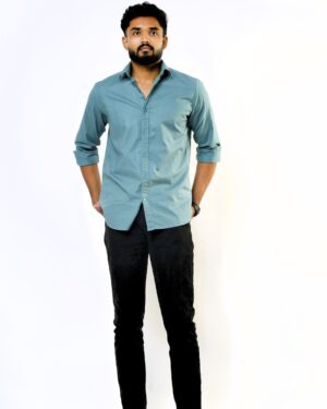 The Aegean Emerald | Liquid-Sheen Partywear